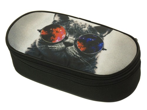 Piórnik Szkolny Galaxy Sunglasses Cat