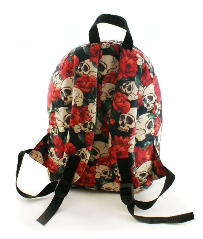 Plecak miejski Roses and Skulls