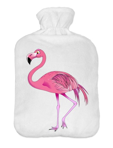Termofor ze sweterkiem 2 litrowy Flamingo Pink