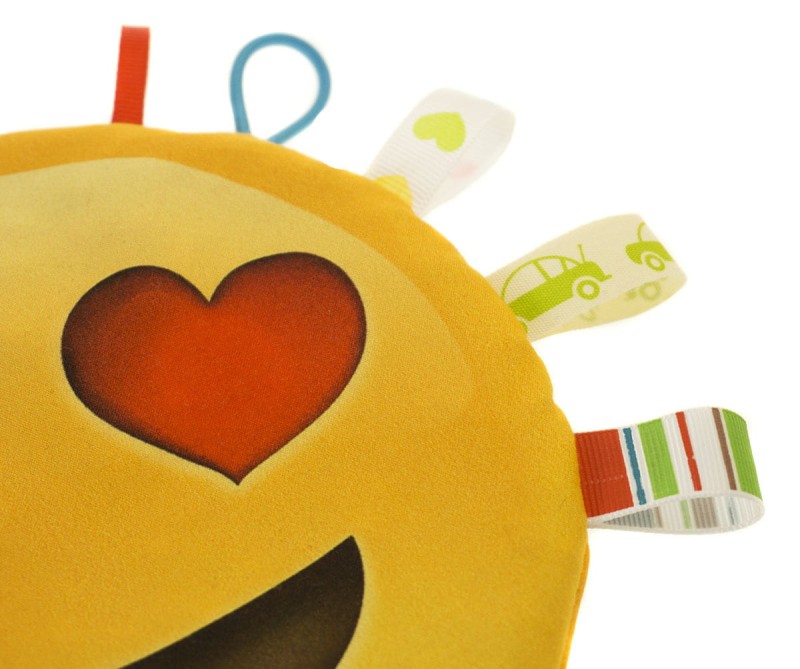 Poduszka termofor z pestek wiśni Emoji Lover