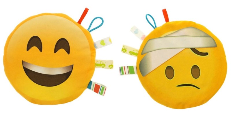 Poduszka termofor z pestek wiśni Emoji Happy