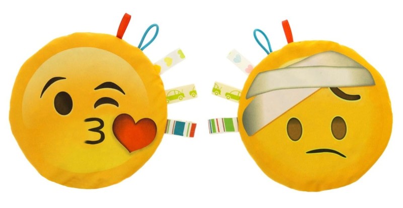 Poduszka termofor z pestek wiśni Emoji Kiss