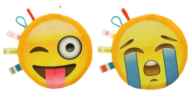 Poduszka termofor z pestek wiśni Emoji Tongue