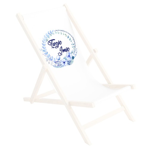Siedzisko na leżak Twoje imię 131x44 cm
