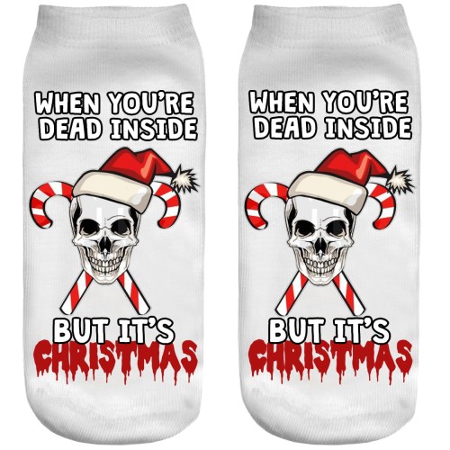 Stopki świąteczne When you're dead inside