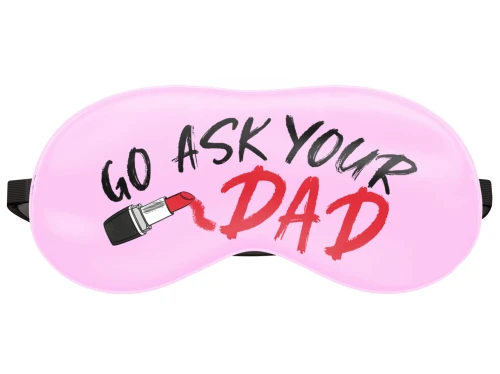 Opaska na oczy do spania Go ask your dad