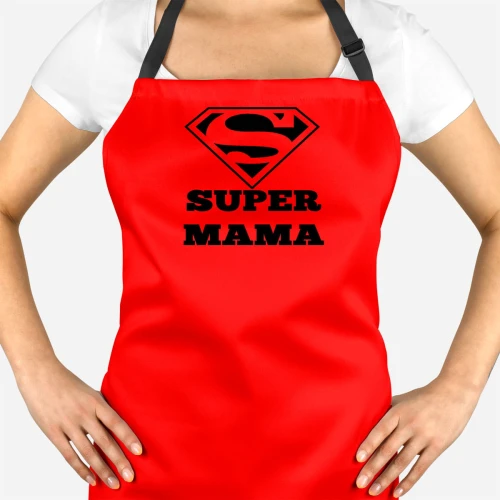 Super mama czerwony