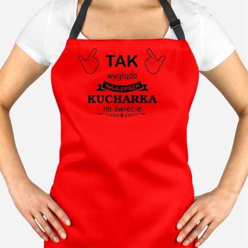 Tak wygląda kucharka… czerwony