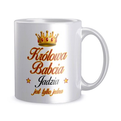 Kubek okazjonalny Królowa Babcia