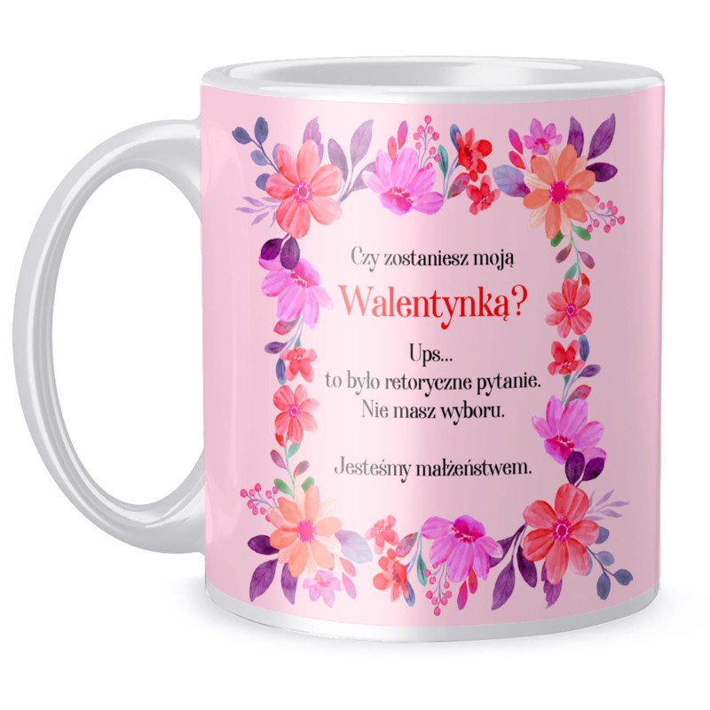 Kubek Walentynki Czy zostaniesz