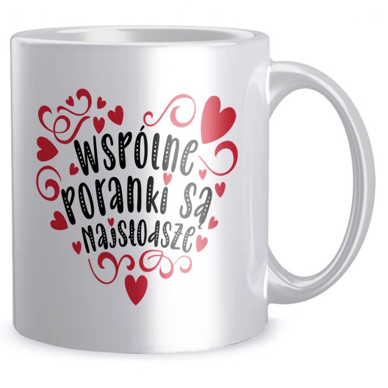 Kubek Walentynki Wspólne poranki