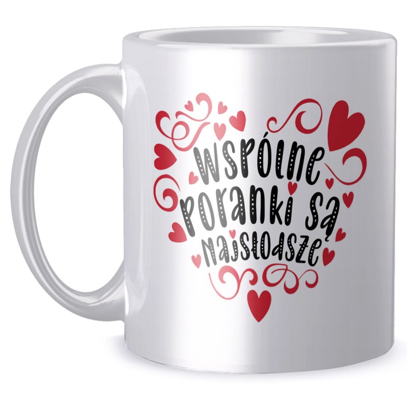 Kubek Walentynki Wspólne poranki
