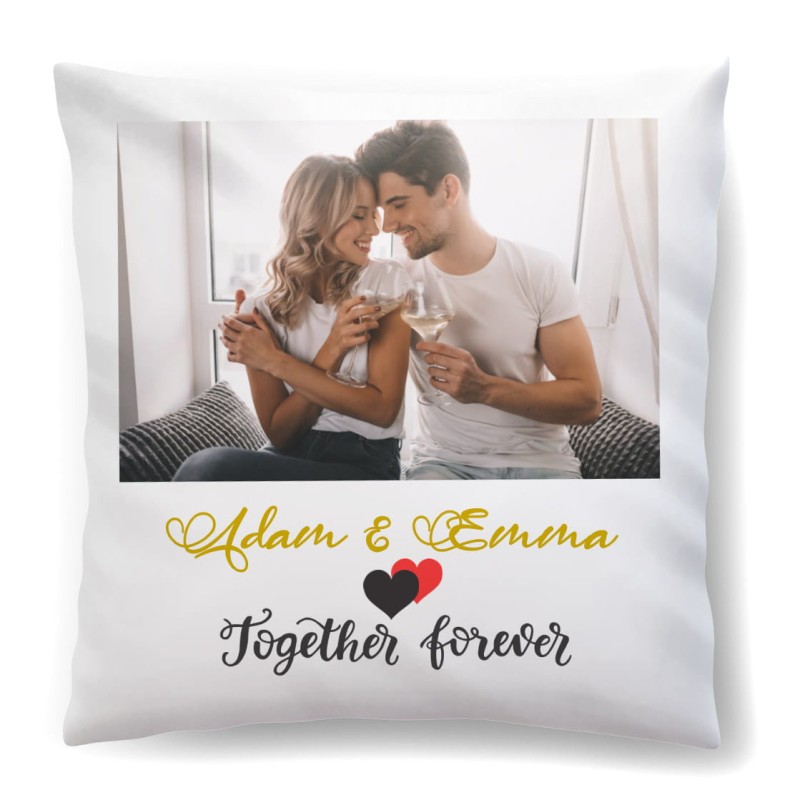 FOTO PODUSZKA ze Zdjęciem | 45 x 45 Together forever