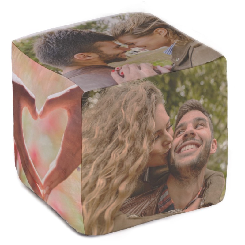 FOTO PODUSZKA ze Zdjęciem | kostka 3D z Twoimi zdjęciami