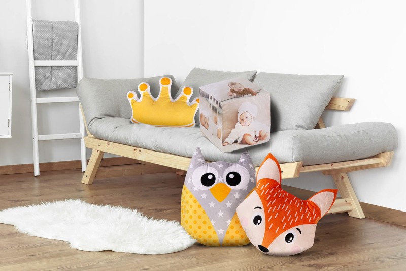 FOTO PODUSZKA ze Zdjęciem | kostka 3D z Twoimi zdjęciami