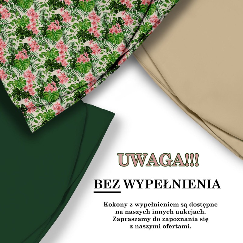 Poszewka na poduszkę do fotela wiszącego Kokon Biała