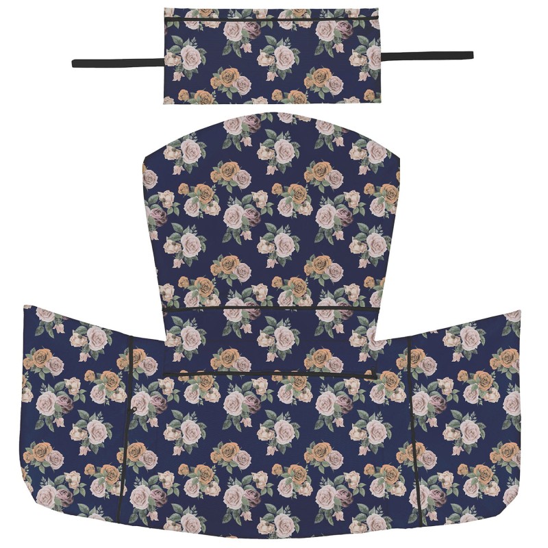 Poszewka na poduszkę do fotela wiszącego Kokon Róże