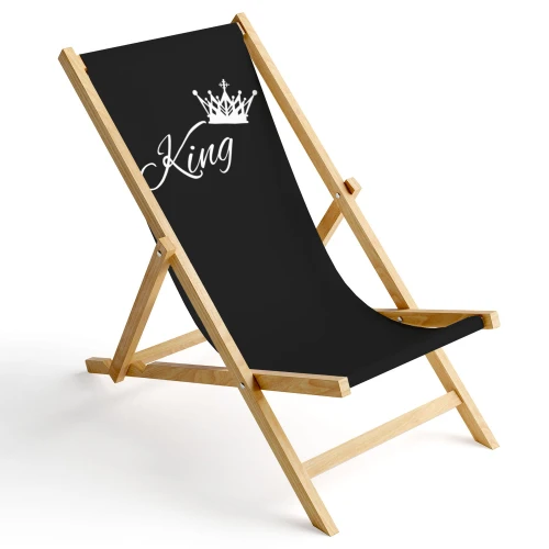 Leżak ogrodowy King