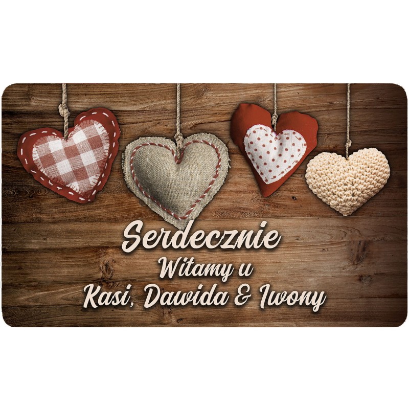 Personalizowana Wycieraczka pod drzwi