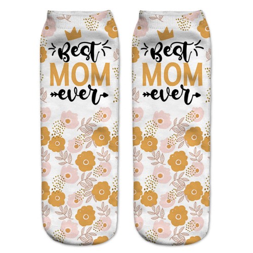 Stopki dzień matki Best mom ever gold