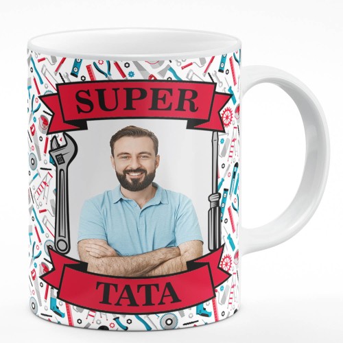 Kubek okazjonalny ze zdjęciem Supertata
