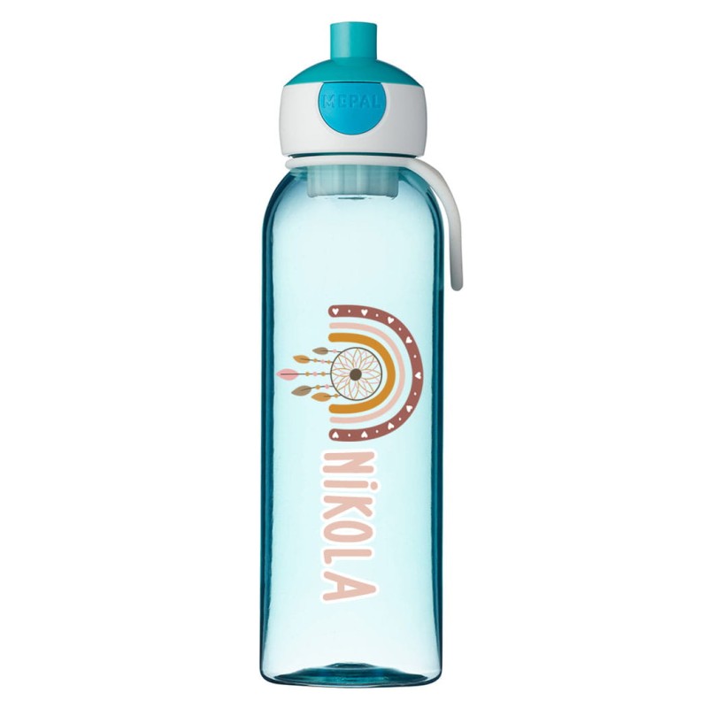 Catcher-Butelka-na-wodę-bidon-Campus-Mepal-500ml-niebieska- imię-dziecka-Dziecięca-Buteleczka-Sportowa