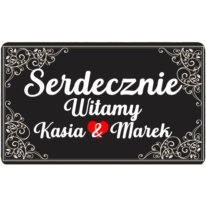 Personalizowana Wycieraczka pod drzwi