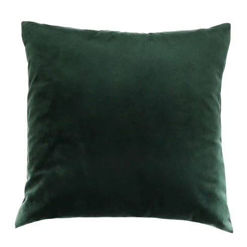 Poduszka dekoracyjna velvet 45x45 cm zielona