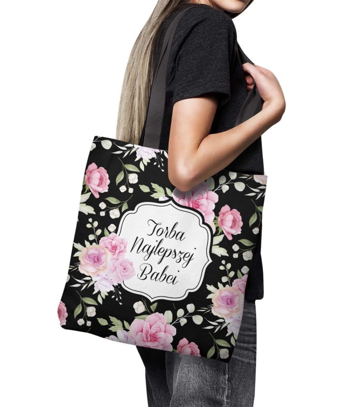 Torba na zakupy shopper Torba najlepszej babci