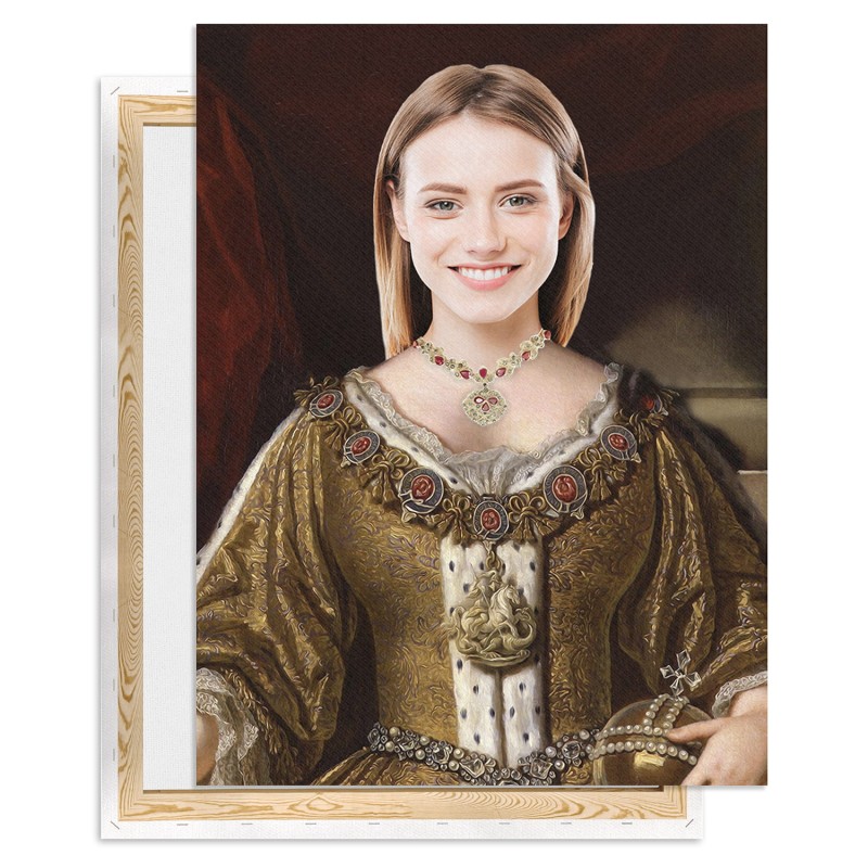 Foto obraz na Płótnie 60x80 Zdjęcie Reprodukcja Królowa Anna
