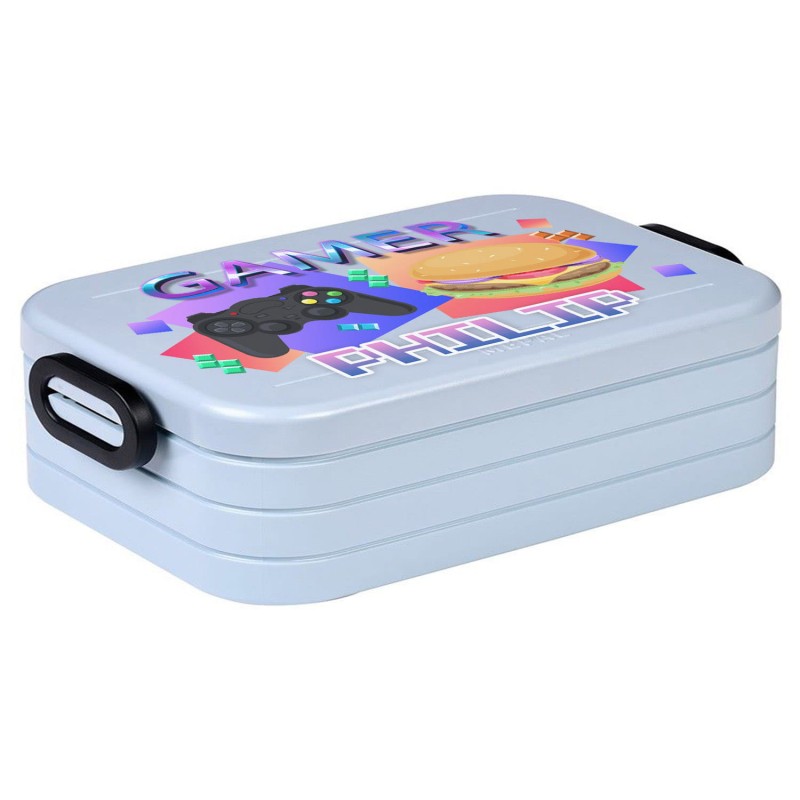 Lunch BOX Śniadaniówka Pojemnik MEPAL 1,5 L Wzór Gamer