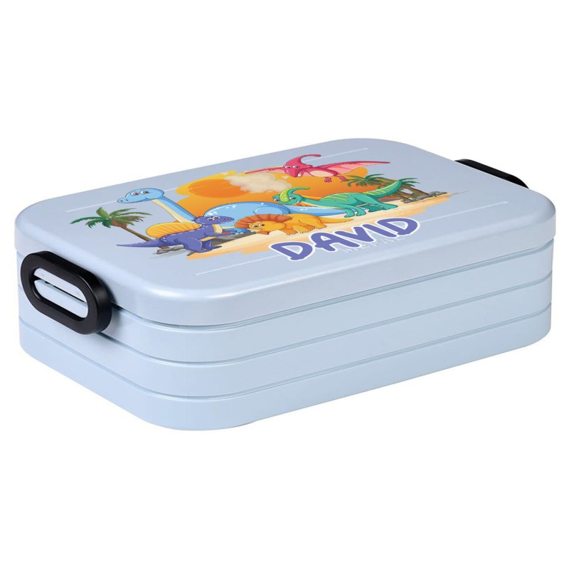 Lunch BOX Śniadaniówka Pojemnik MEPAL 1,5 L Wzór Dinosaurs