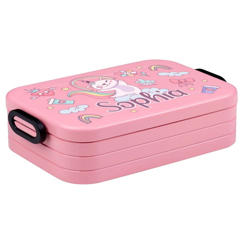 Lunch BOX Śniadaniówka Pojemnik MEPAL 1,5 L Wzór Unicorn Cat