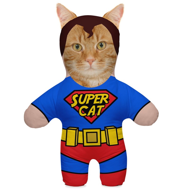 Foto Poduszka Lalka Pupil 3D z Twoim Nadrukiem | Super Cat