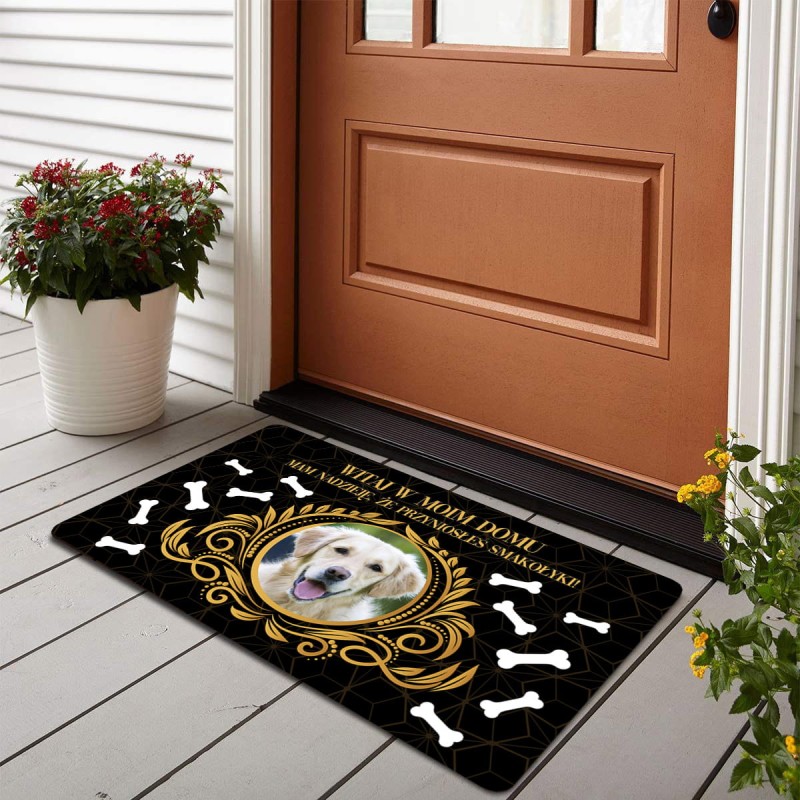 Personalizowana Wycieraczka pod drzwi 45x75 Smakołyki