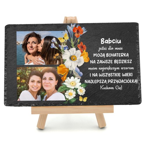 Płyta kamienna personalizowana Hero Best Friend
