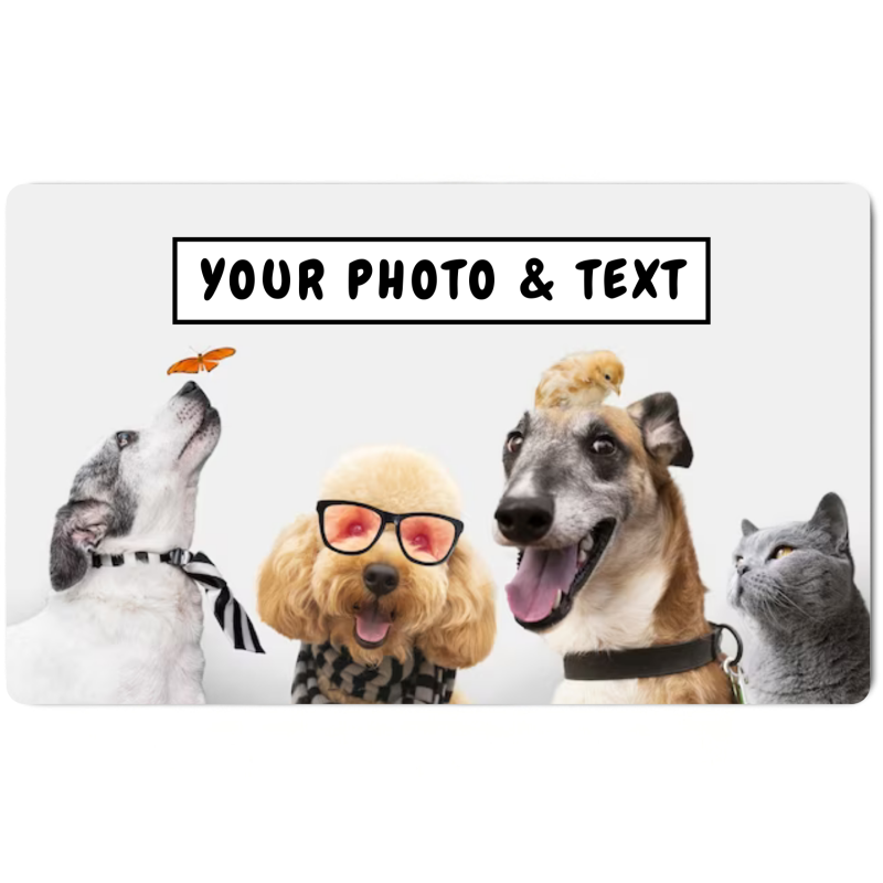 Podkład pod miseczkę YOUR PHOTO TEXT