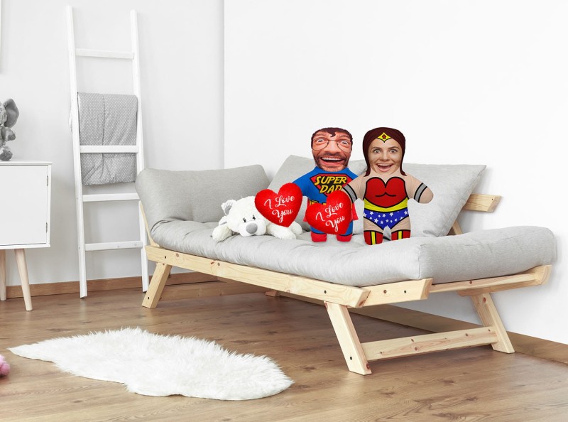 Poduszka lalka 3D z Twoim zdjeciem Dziewczyna w Bluzie