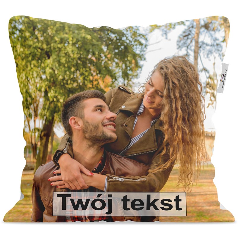 Poszewka Foto Poduszka ze zdjęciem 45 x 45 cm