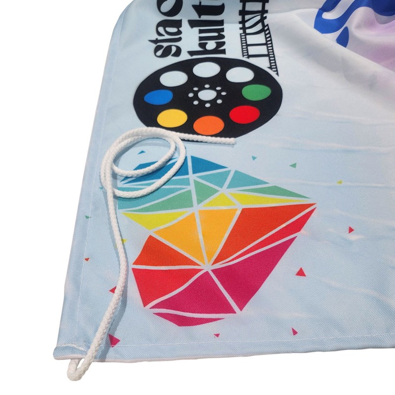 Personalizowany baner 100x300 cm z Twoim zdjęciem/logo/tekstem | Sto lat