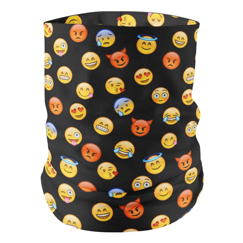 Komin dziecięcy Emoji Black