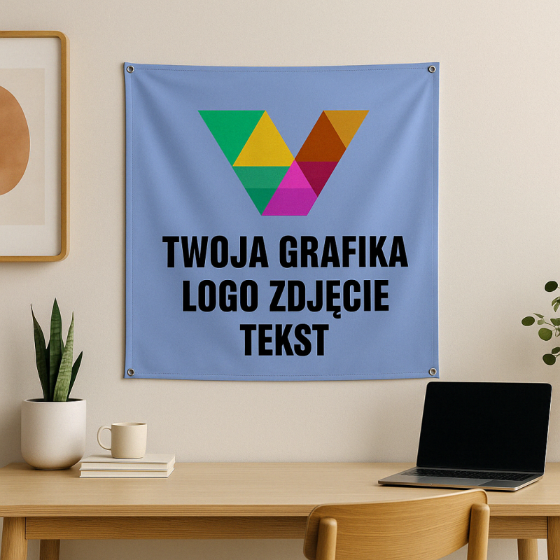 Personalizowany baner z Twoim zdjęciem, logo lub tekstem