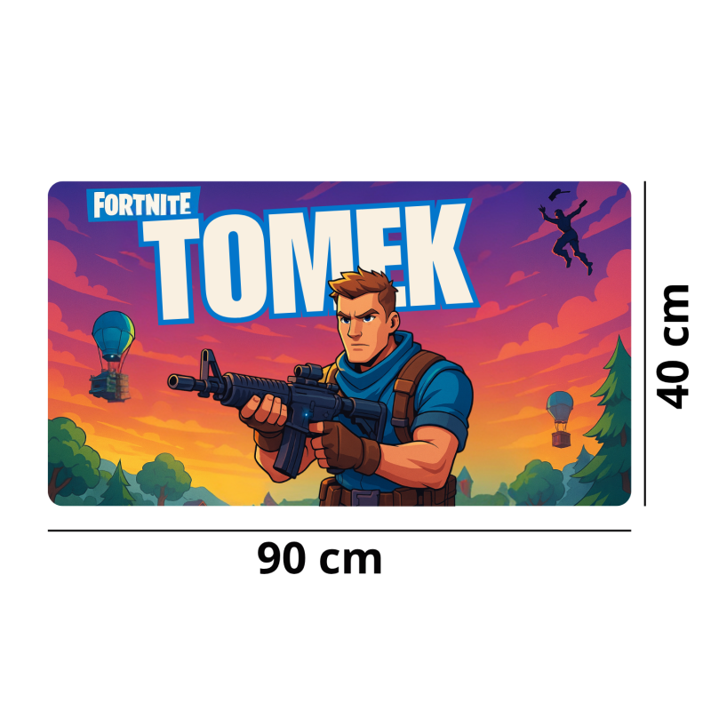 Personalizowana podkładka pod mysz 90x40 cm