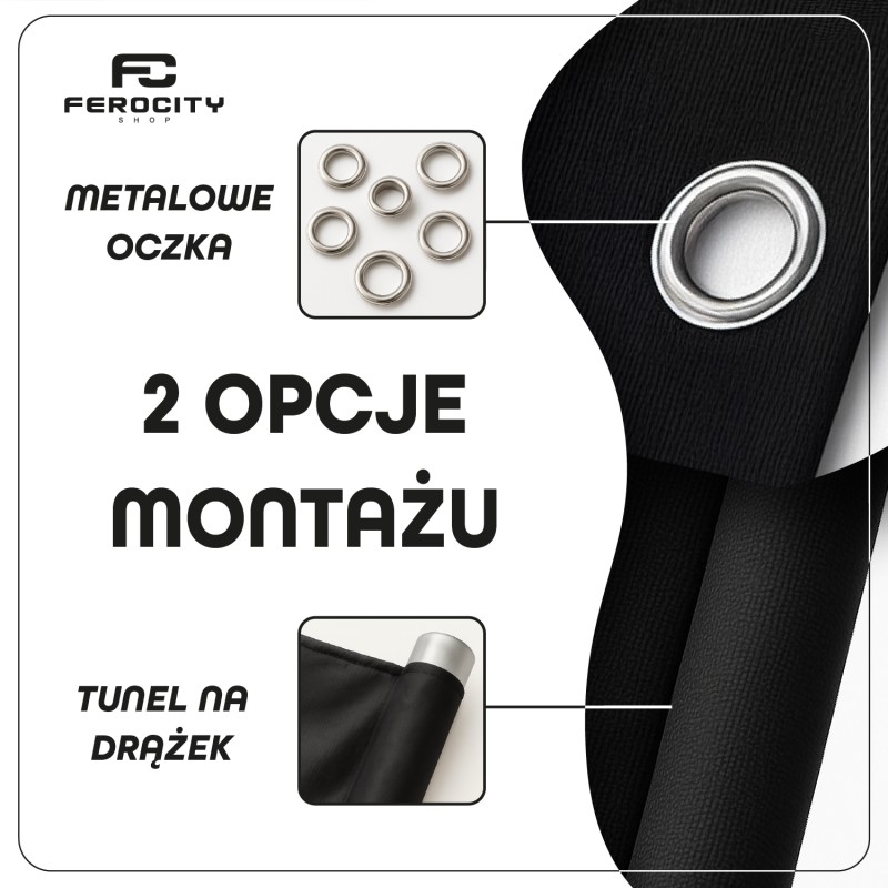 2 opcje montażu flagi