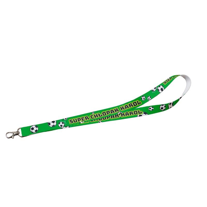 Smycz na klucze Personalizowana SUPER CHŁOPAK Piłka