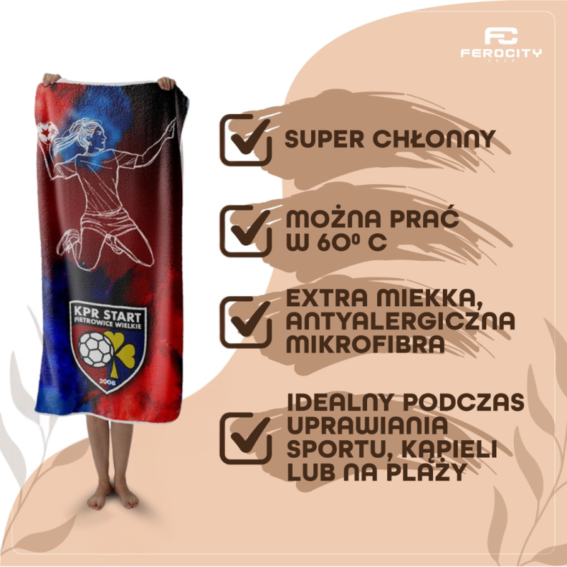 Ręcznik klubowy KPR START Pietrowice Wielkie