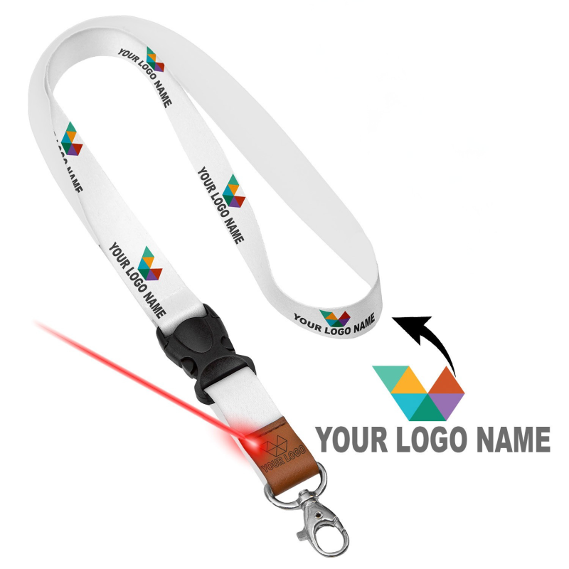 Smycz Reklamowa do Kluczy LOGO Firmy Skóra