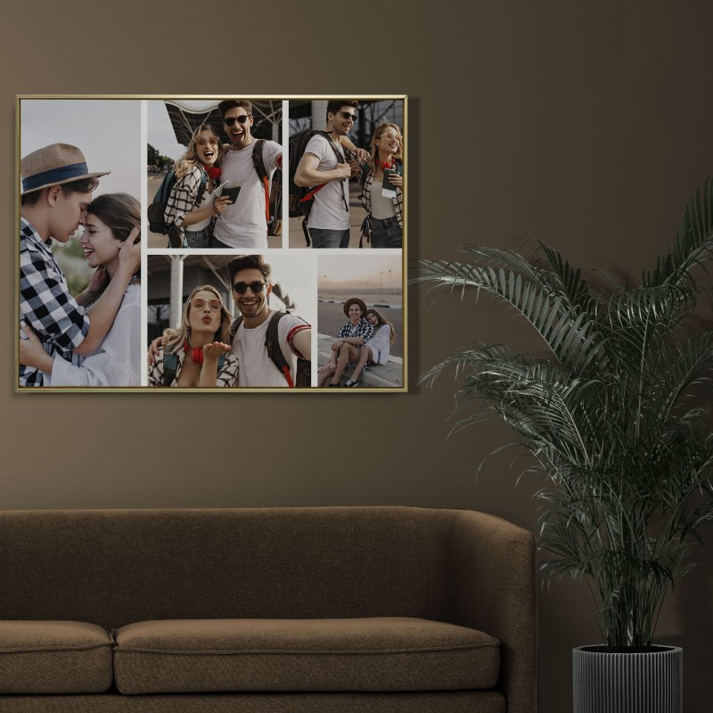 Foto obraz na płótnie kolaż 5 zdjęć 40x60 cm