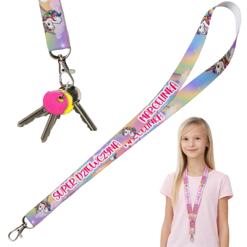 Personalizowana smycz na klucze