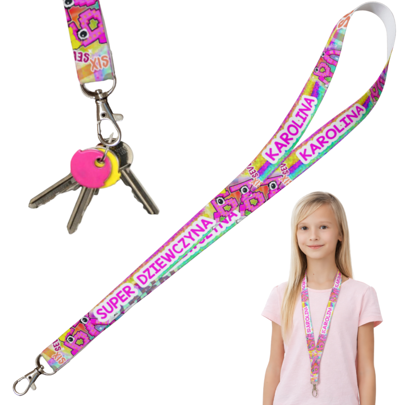 Personalizowana smycz na klucze